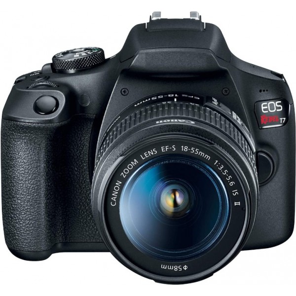 EOS Rebel T7 DSLR Camera with 18-55mm Lens | Built-in Wi-Fi | 24.1 MP CMOS Sensor | DIGIC 4+ Image Processor and Full HD Videos