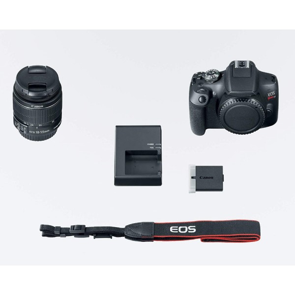 EOS Rebel T7 DSLR Camera with 18-55mm Lens | Built-in Wi-Fi | 24.1 MP CMOS Sensor | DIGIC 4+ Image Processor and Full HD Videos