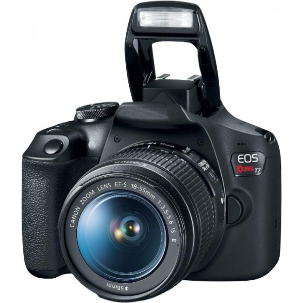 EOS Rebel T7 DSLR Camera with 18-55mm Lens | Built-in Wi-Fi | 24.1 MP CMOS Sensor | DIGIC 4+ Image Processor and Full HD Videos