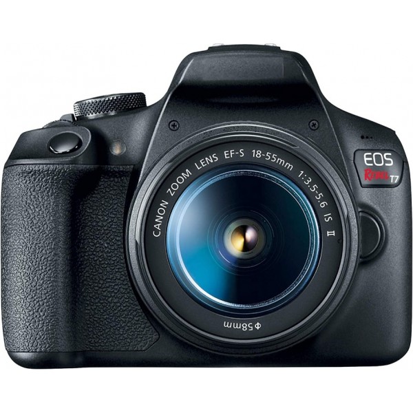 EOS Rebel T7 DSLR Camera with 18-55mm Lens | Built-in Wi-Fi | 24.1 MP CMOS Sensor | DIGIC 4+ Image Processor and Full HD Videos